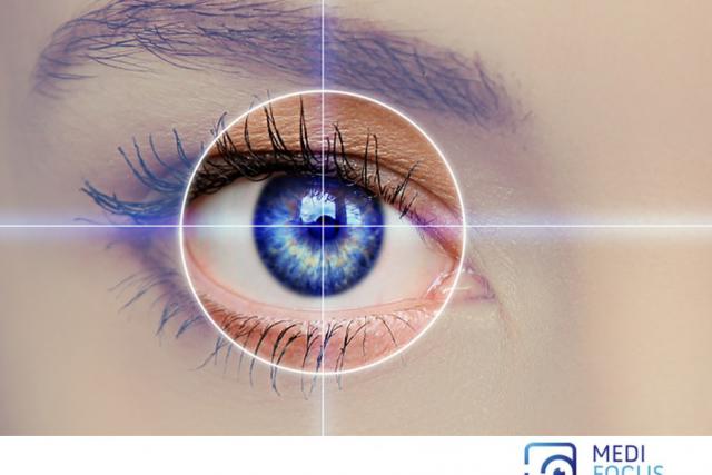 Blauw oog